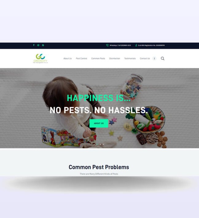 "GreenCity Pest Management"