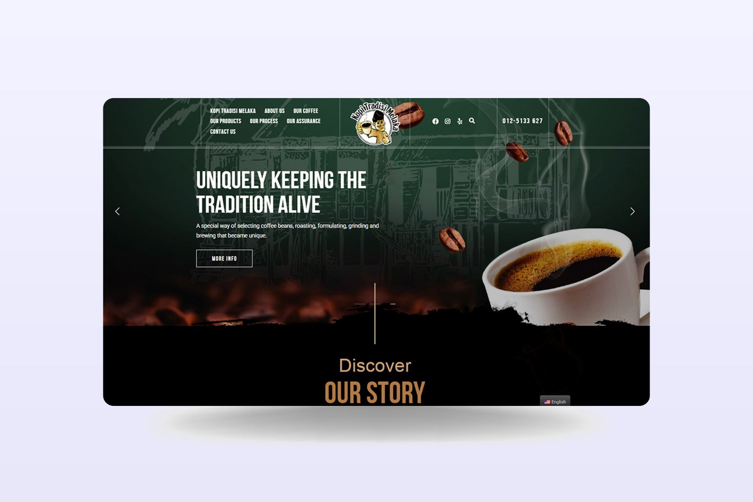 "Kopi Tradisi Melaka"