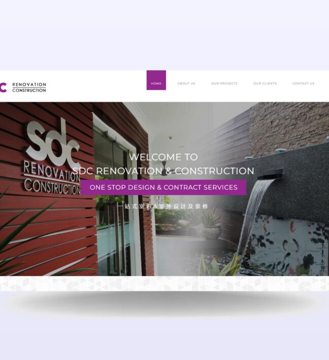 "SDC RENOVATION & CONSTRUCTION SDN. BHD."